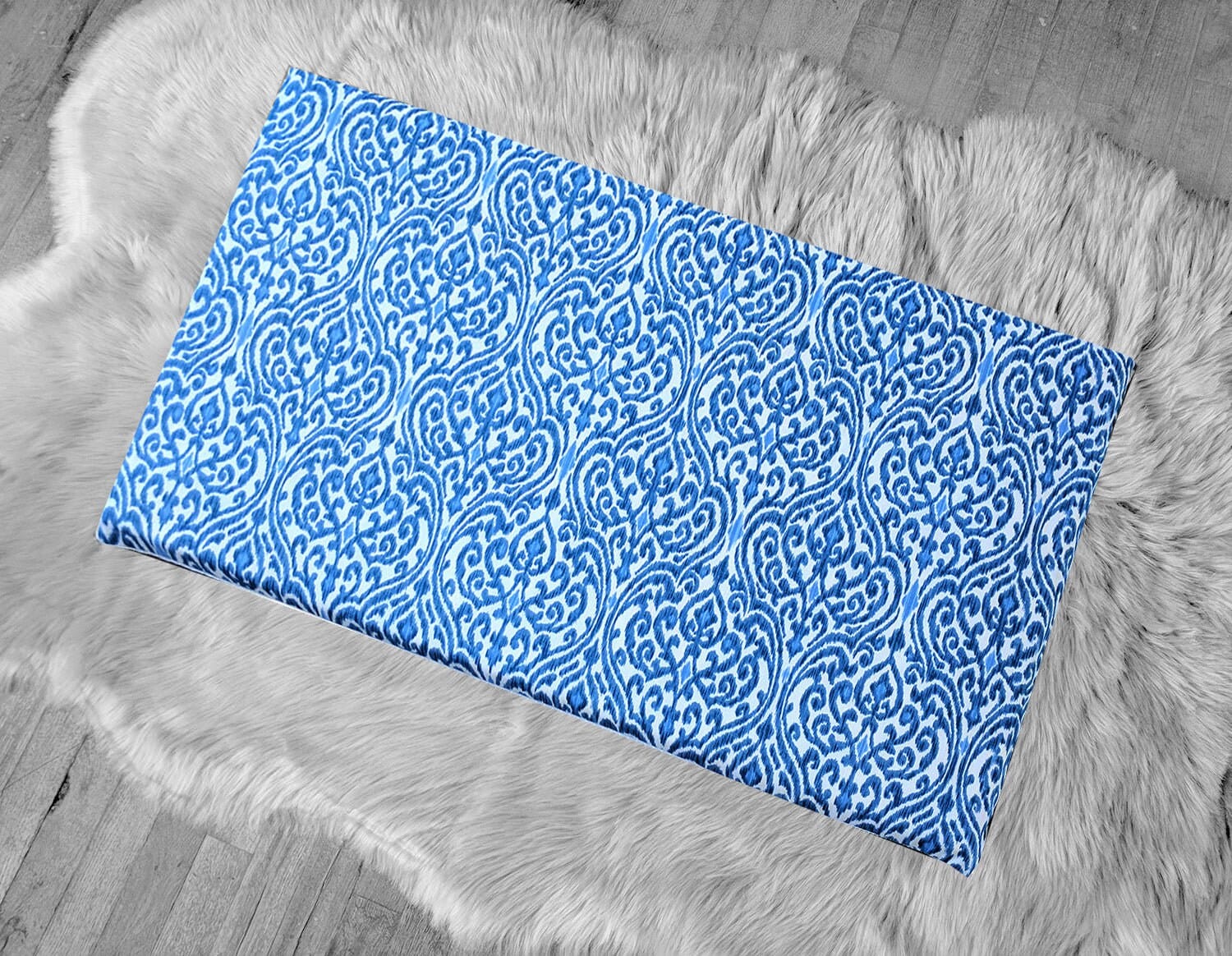 Rockin Cushions IKEA Bench Pad SALE IKEA Bankkamrat, Hemmahos, Stuva Bench Pad Cover  Indigo Indian Print